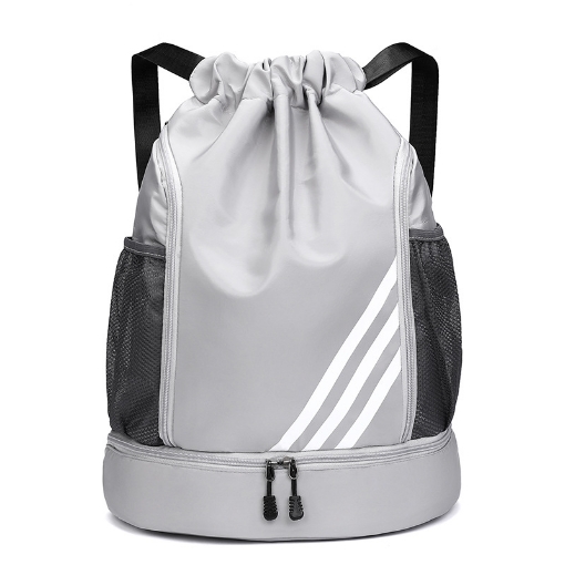Picture of New drawstring bag backpack casual travel bag large capacity folding backpack men's sports bag