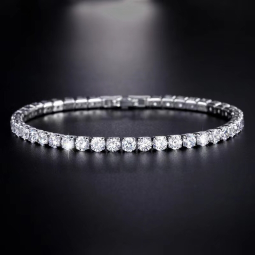 Picture of Single Row Diamond Bracelet