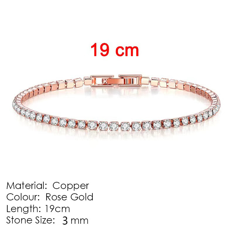 Rose Gold 19cm
