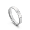 Picture of Simple Stainless Steel Double-Beveled Glossy Mirror Couple Ring