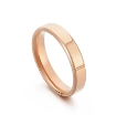 Picture of Simple Stainless Steel Double-Beveled Glossy Mirror Couple Ring