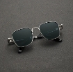 Picture of New Retro Square Frame Steampunk Metal Sunglasses