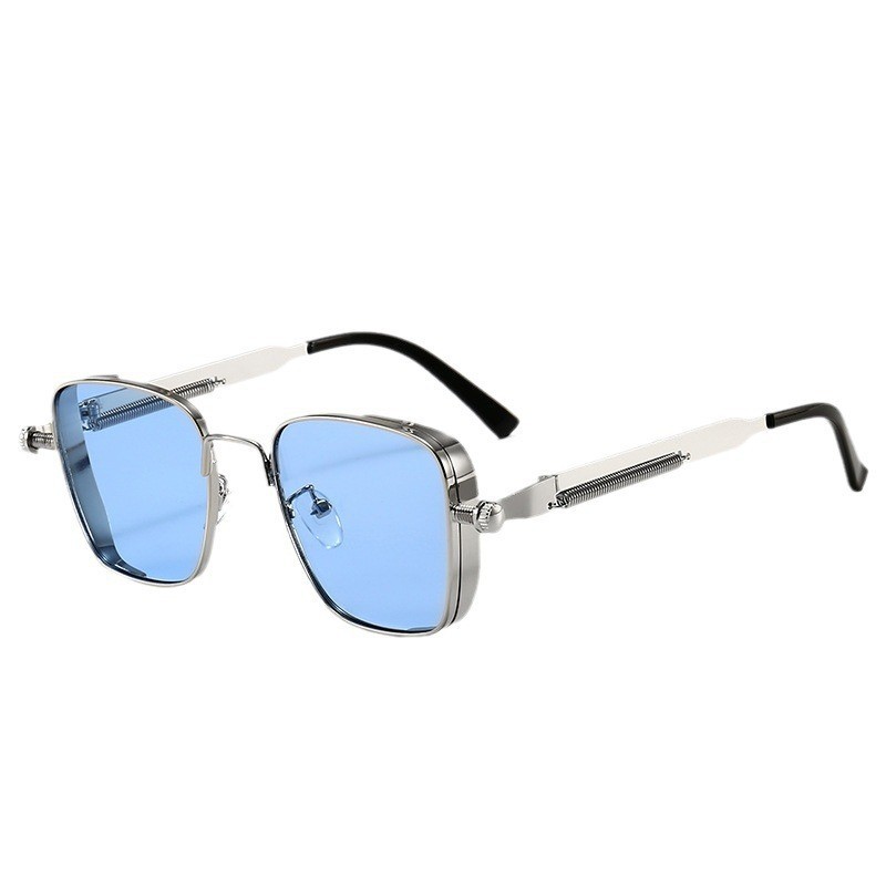 Silver Frame Blue Film